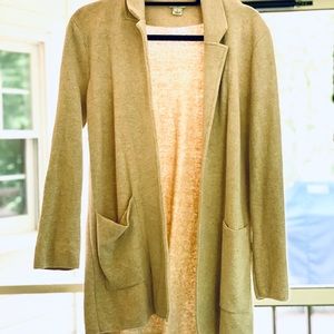J Crew Factory Sweater Blazer